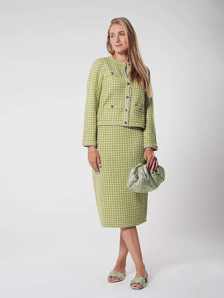 TORY BURCH Jäckchen KENDRA grün   XL damen 2